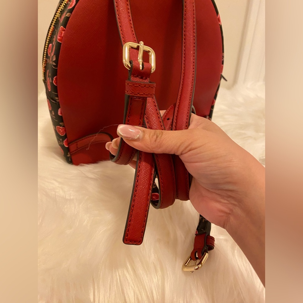 PRACTICALLY NEW: AUTHENTIC KATE SPADE LAUREL HAZY SAMMY ROSE FLORAL BACKPACK - Picture 12 of 15